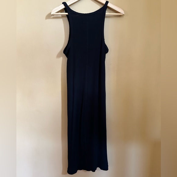 Re/done ribbed black dress Medium - Picture 3 of 8